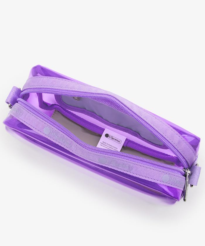 Official Shoulder Bag CLEAR PHONE Clear Lilac [LeSportsac] E/W CROSSBDY/1359 Women's