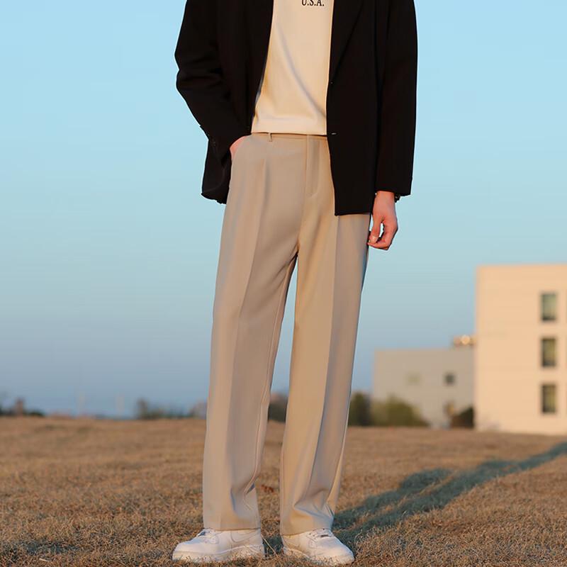 NASA MARVEL Men's Straight-Leg Casual Trousers