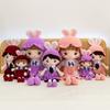Stuffed Dolls Kawaii Plush Rabbit Ears Sweetheart Doll Bed Pillow Bunny Ears Girl Stuffed Toys Home Decor Birthday Gift