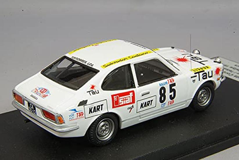 Trofeu Toyota Corolla 1200 1973 TAP Rally 18th Place 1/43 #85 P.Cortez/T.Gomes