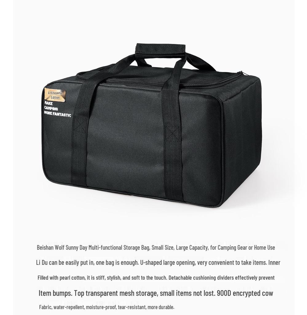 Multi-functional Outdoor Camping Tableware & Cookware Storage Bag