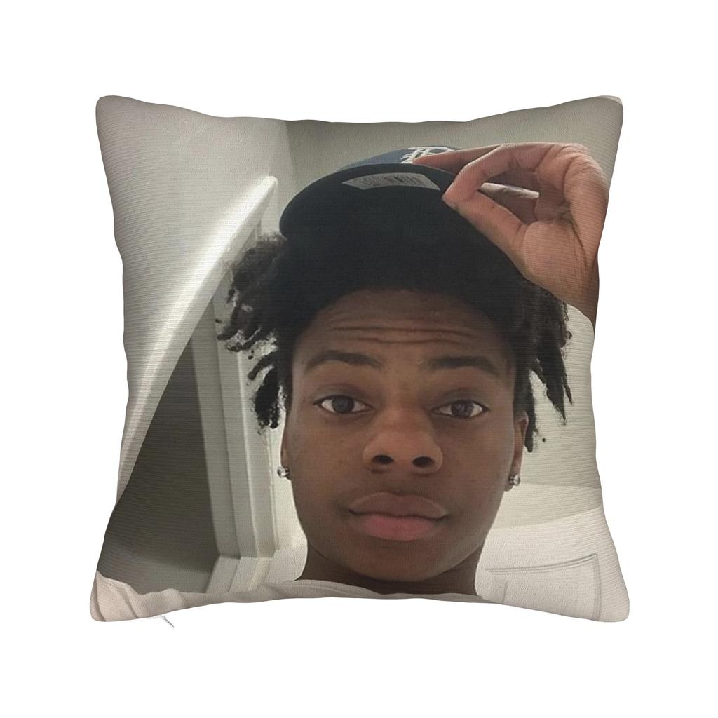 Ishowspeed Funny Meme Square Pillow Case Cushion Covers Awesome Zipper Decorative Throw Pillow Case Cover For Home 45*45Cm