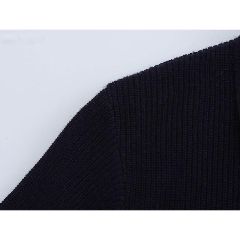 Kaslead New Arrival Women's Clothing Fashion Style Fashion Decorated Row Button Knitting Midi Skirt Dress 9598152