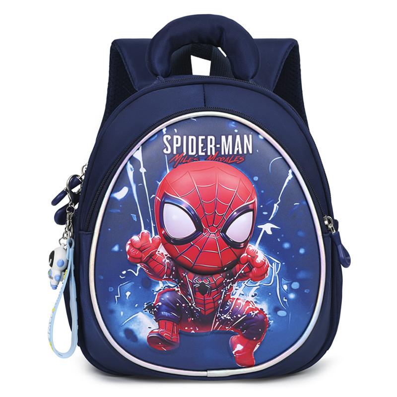 Mochila Infantil Elsa Hello Kitty Kuromi Melody Homem-Aranha Com Nylon Respirável Para Uso Na Educação Infantil E Escolar