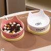 Noiseless Pet Heating Bowl Constant Temperature Automatic Heated Cat Bowl Cat Shape Large Caliber Dog Food Bowl