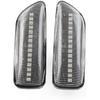 GZYF Front Fender Side Marker Lights for Volvo S60 S80 MK1 V70 MK2 XC70 XC90 Clear Lens, Amber Light