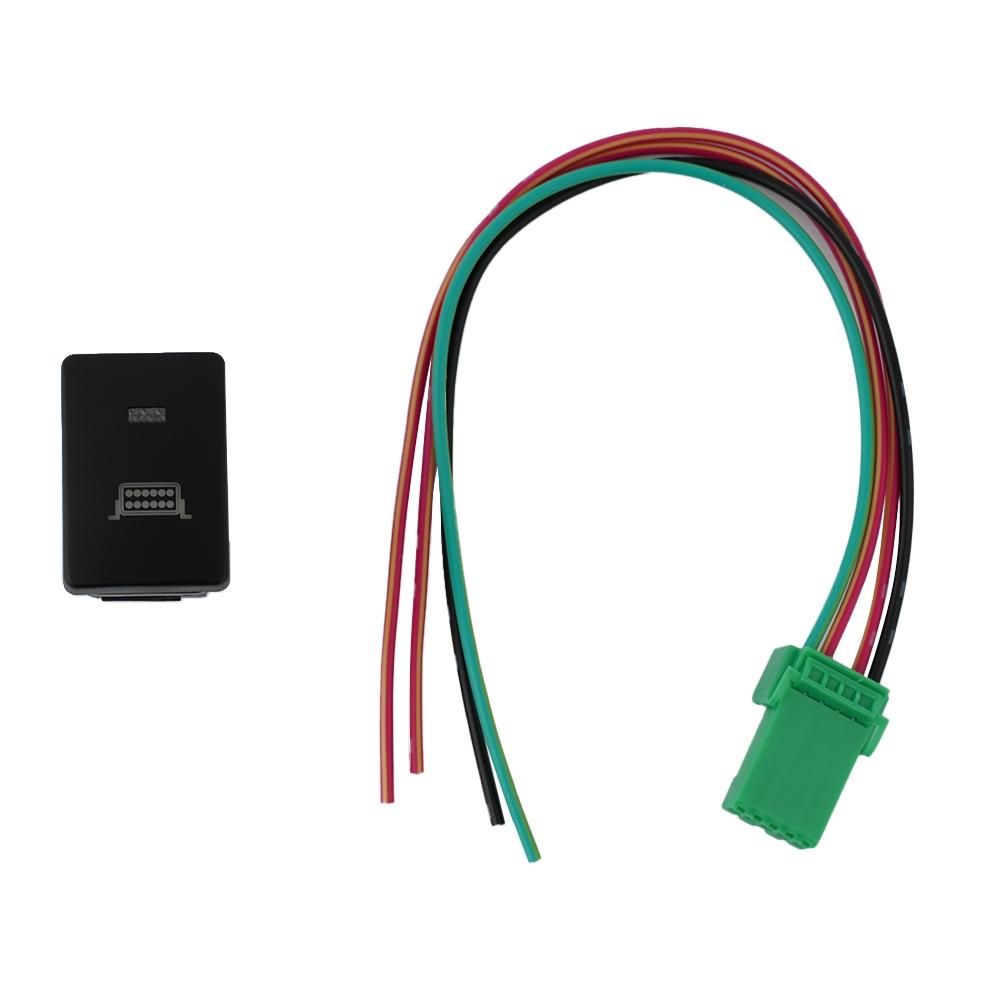 High Quality LED Push Button Switch for Toyota Vehicles with Blue Light