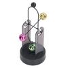 Perpetual Motion Ball Toy Decompression Electric Magnetic Metal Color Ball Toy Desktop Decoration