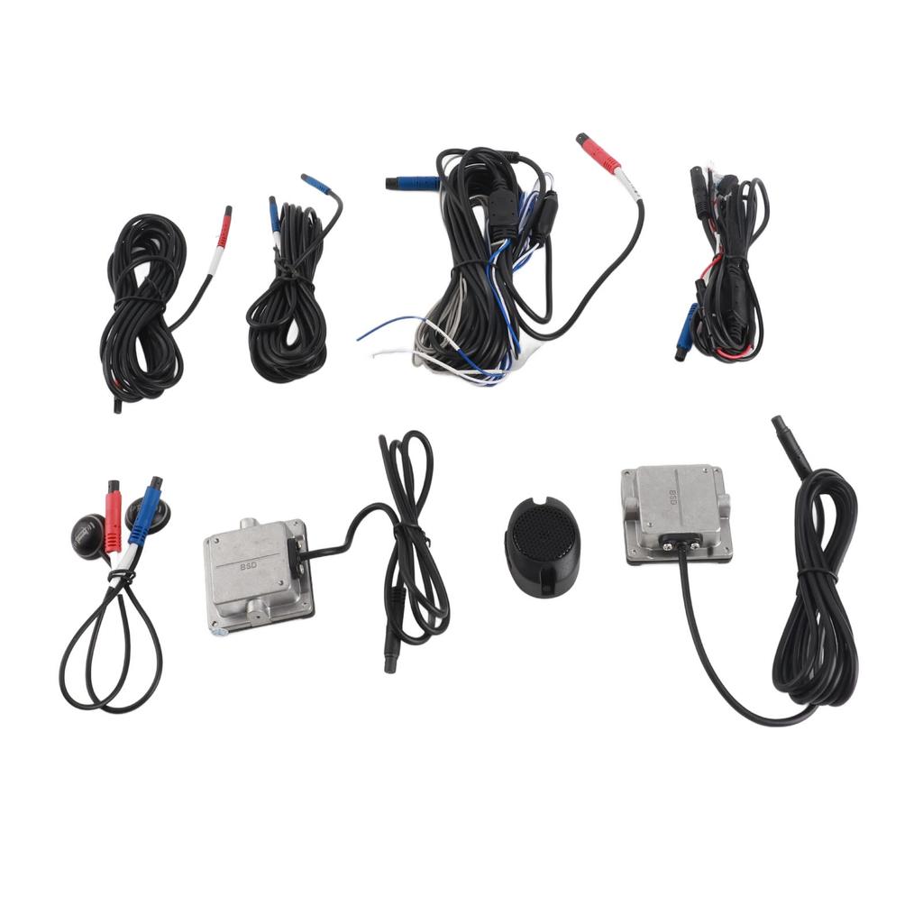 Blind Spot Detection System Lane Change Assist High Accuracy LED Buzzer BSD Monitoring Assistant