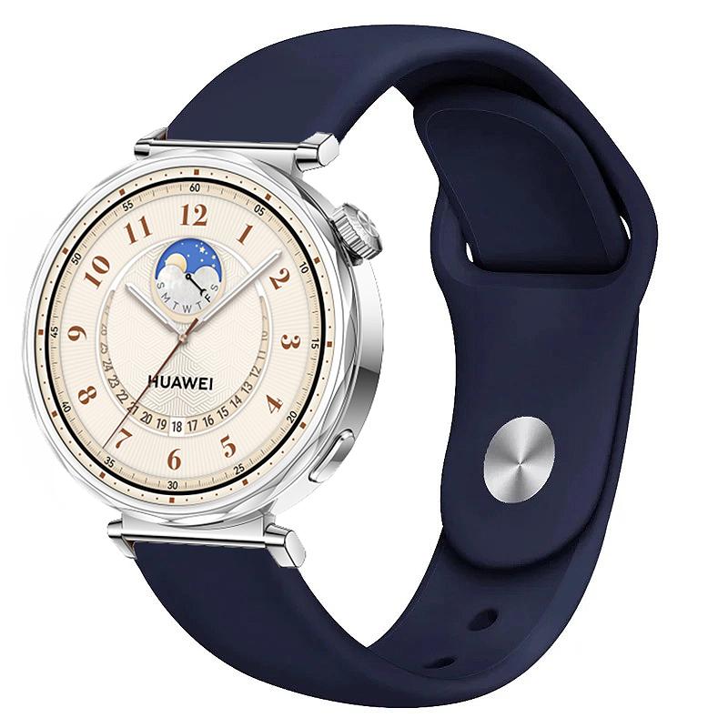 18mm 22mm Silikonarmband für Huawei Watch GT5-4 41mm GT5 Pro 42mm Sportarmband Armband für Huawei Watch GT5/5 Pro 46mm Band