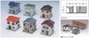 Greenmax N Gauge 2137 Housing Set (Unpainted Kit)