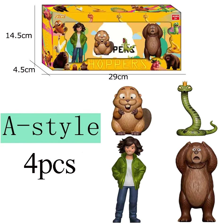 

New Arrival Hoppers Beaver Transformation Plan Mabel anime cartoon figure with box creative personalized statue surprise gift