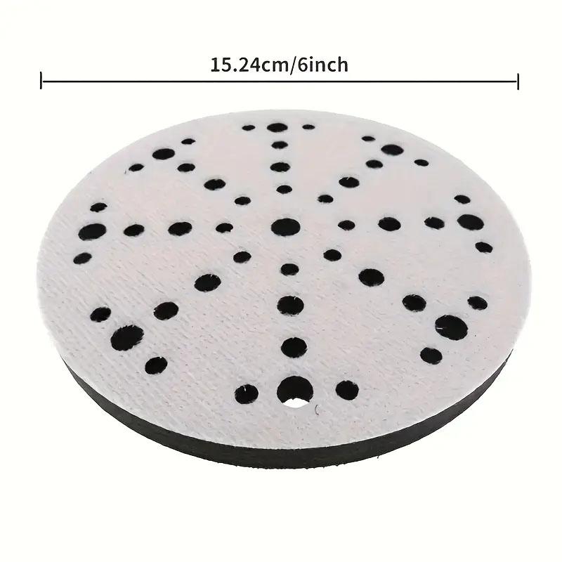 1PC Soft Interface Pad 6 Inch 150mm 48 Holes Buffer Sponge for Sanding Pads Automobiles Motorcycles Abrasive Tools and Wood