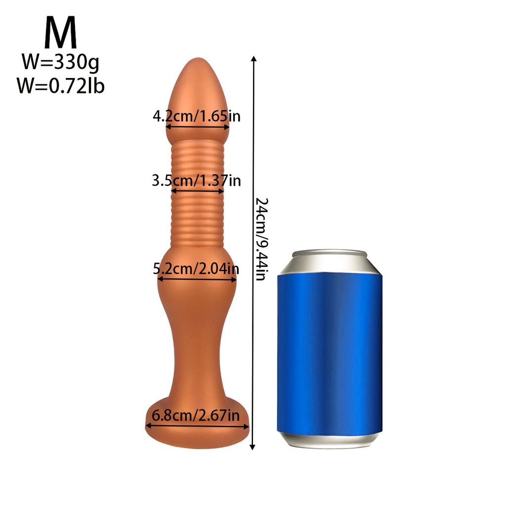 Anal Dildo Gay Sex Toys Silicone Buttplug Huge Anal Plug for Women Men Prostate/G-spot Masturbation 18+ Long Butt Plug