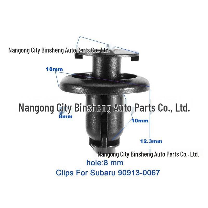 Compatible Clips for BMW, Nissan, Subaru, Suzuki Bumper, Fender, Grille, Radiator