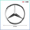 188/210mm Car Front Grille Badge Decal Cover Emblem Stickers Auto Accessories For Mercedes Benz A180 A200 W205 E63 AMG 2014 2015 W166 W246 W242 W176