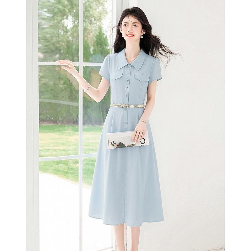 Design Sense Niche Fashion Temperament Slimming Dress for Petite Figures