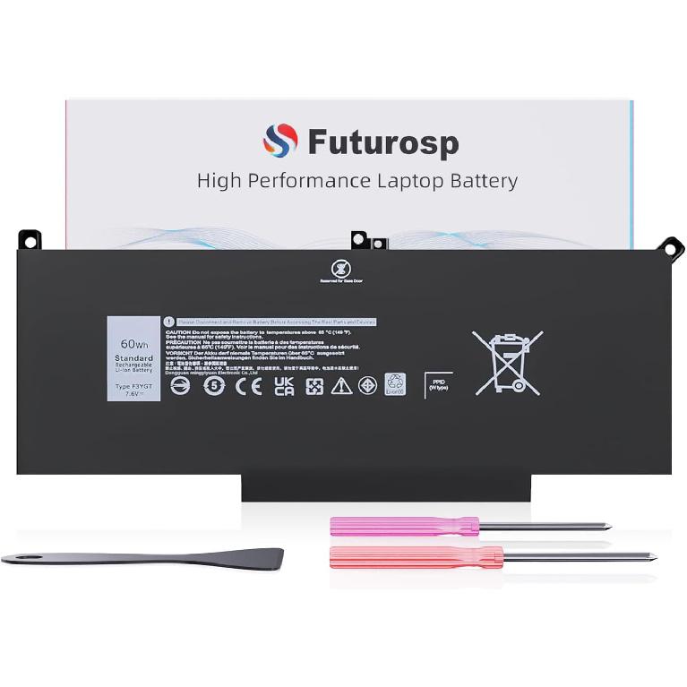 Latitude 7480 7490 Battery F3YGT Laptop Replacement for Dell Latitude 14 7000 7480 7490 12 7280 7290 13 7390 7380 E7480 E7490 E7280 E7290 E7390 Fits