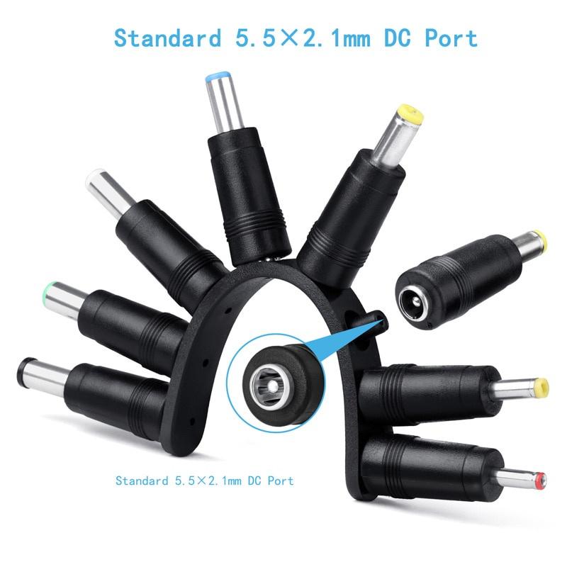 USB to DC Power Cable 5V To 12V Boost Converter 8 Adapters USB to DC Jack Charging Cable for Wifi Router Mini Fan Speaker