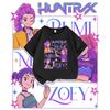 KPop Devil Hunter Print Fashion Casual Top 2025 Movie Round-neck Cartoon Girl and Boy T-shirt Casual Girl Clothing