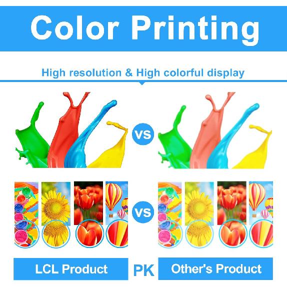 LCL Compatible Toner Cartridge Replacement for Canon 046 046H CRG-046 CRG-046H 1251C001 1247C001 5000 Pages MF731Cdw MF732Cdw MF733Cdw MF734Cdw