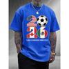 Men'S Graphic Tee | 100% | Football 2026 | Gifts for Him | Present for Boyfriend | Crafted from 180Gsm Material | Unisex