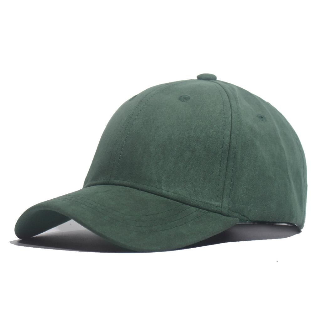 Fashion Suede Baseball Caps For Men Women Autumn Winter Solid Retro Snapback Hip Hop Hat Unisex Street Adjustable Sun Visor Caps