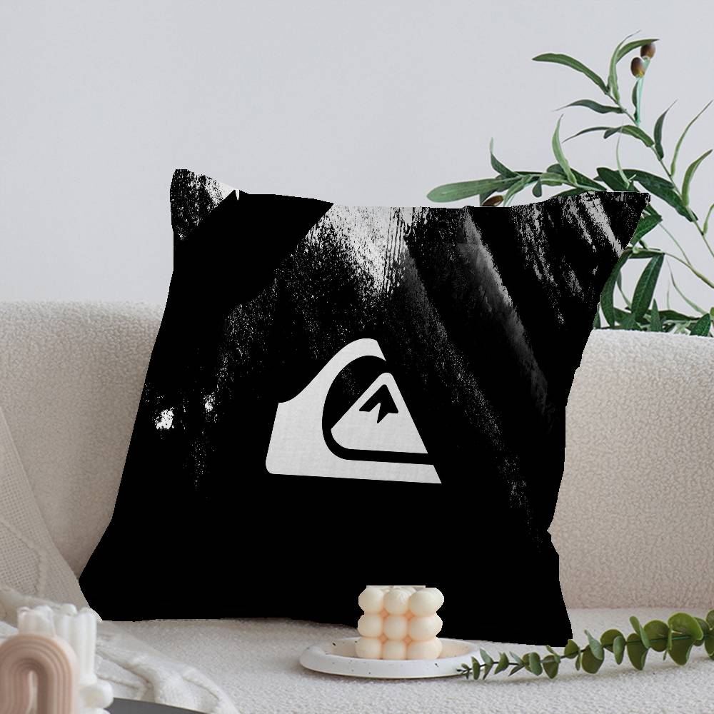 Surfboard Q-Quiksilver Vzor Dekorativní Pokojová Estetika Povlak na polštář Domácí Dekorace Ložnice Rozkládací pohovka Potah na polštář 45x45