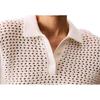Calvin Klein Comfortable Hollow Soft Casual Solid Color Long Sleeve Sweater Women sweater 44C335G-YAS
