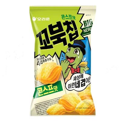 Orion Turtle Chips Saveur Soupe de Maïs 120g (5 possibilités)