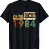 40 Year Old Gifts Vintage 1984 40th Birthday Cassette Tape Womens Tshirts Fashion Y2k Tops Tshirt Haikyuu Graphic Tees