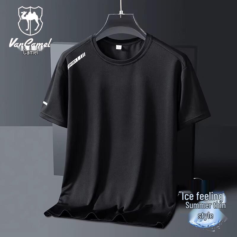 

VANCAMEL Men s Quick Dry Round Neck T-Shirt 2XL