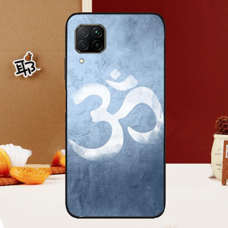 Aum Om Namaste Symbol Zen Yoga For Huawei Nova 10 9 SE 3i 7i 8i 11i 12i Y60 Y61 Y70 Y72 Y73 Y90 Y91 P20 P30 P40 Lite Case