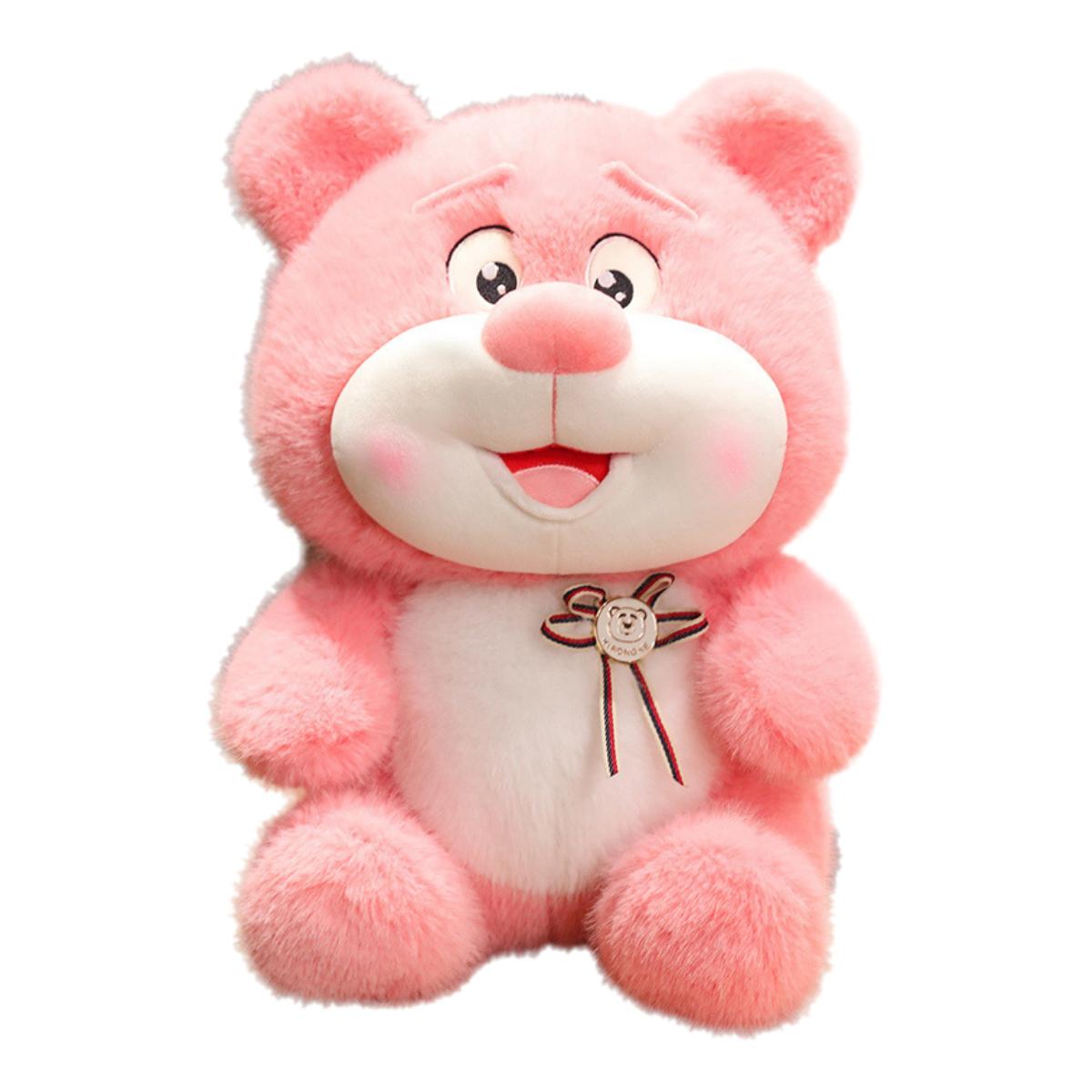 

Toy Theme Story Anime Character Lotso Plush Toy Pillow Childrens Gifts Playmate 30cm/11.81in розовый