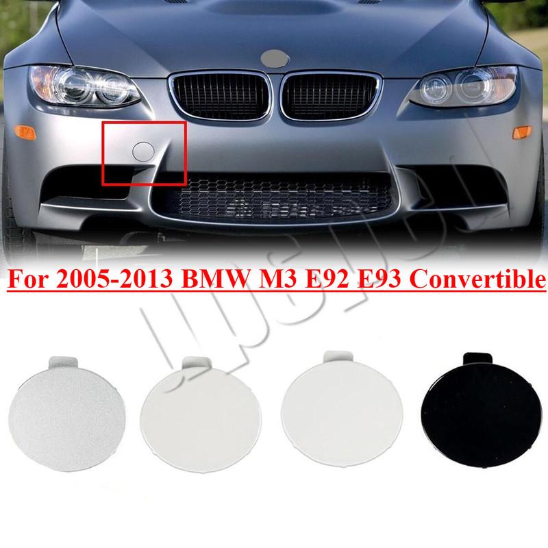 Front Bumper Tow Hook Eye Cover Cap For 2005-2013 BMW M3 E92 E93 Convertible серебряный