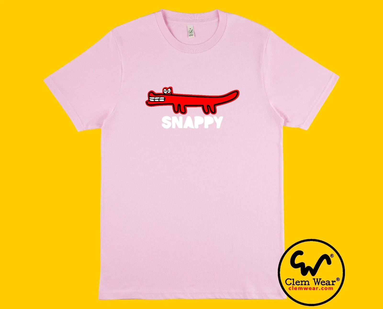 CROCODILE SNAPPY Tee tshirt T-shirt cool funny skateboarding bmx scooter UNISEX 4XL