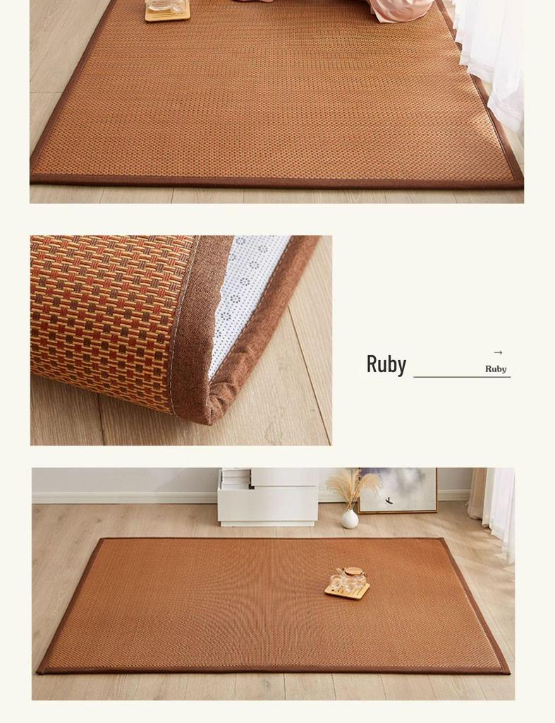 Thickened Cooling Rattan Sleeping Pad - Soft Summer Mattress for Dorms & Floors