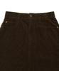 Lee Corduroy Mini Skirt Brown