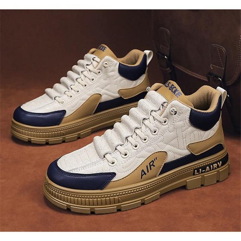 Martin Boots Men's Outdoor Sports Thick-soled Knight Boots Men's High-top Tooling Snow Boots