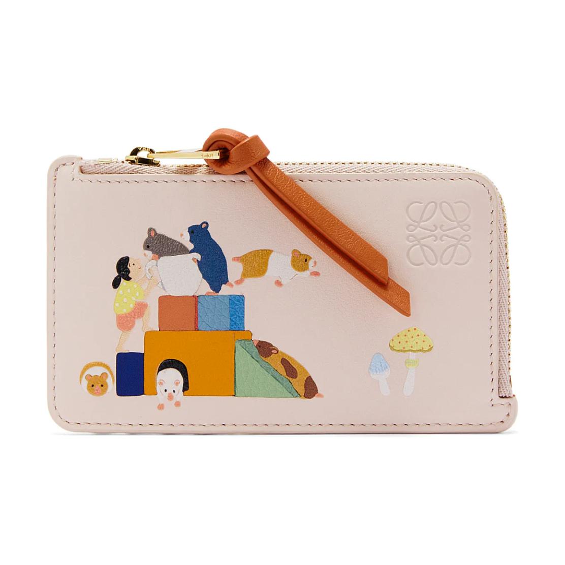

Loewe X Suna Fujita Collaboration Hamster Pattern Print Zipper Wallet Women Wallet Talc C643Z40X73-1970 Box(Basic Set+Box)
