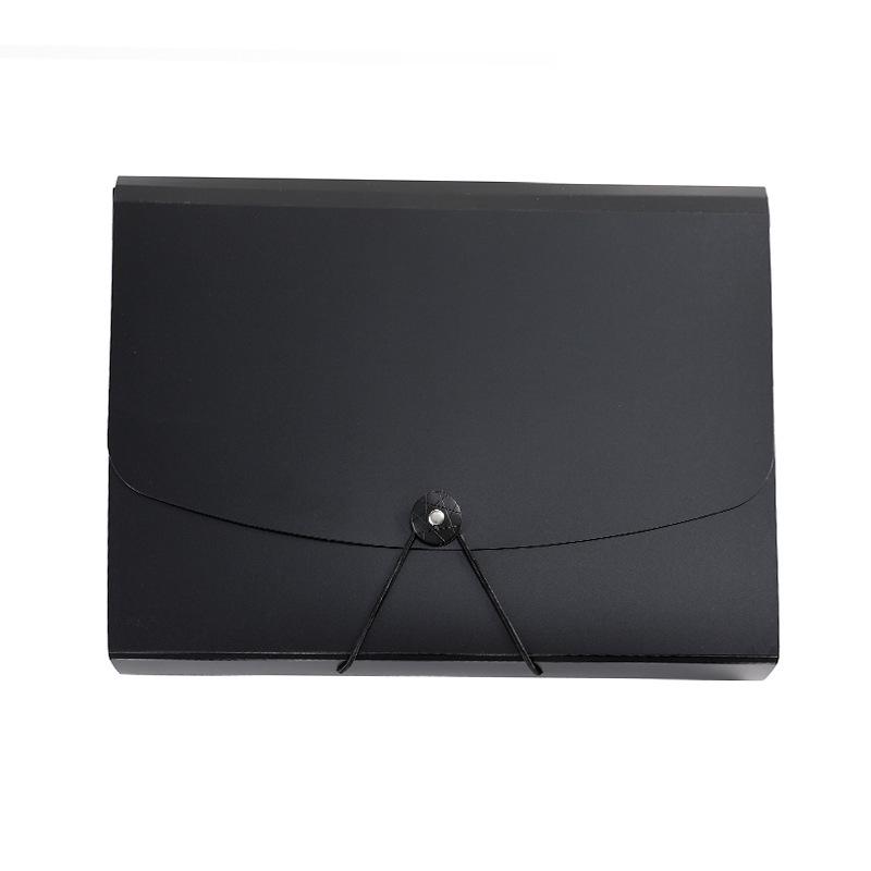 

Папка-гармошка формата А4 для документов: Папка большой вместимости, многослойная, для студентов и хранения документов. чёрный