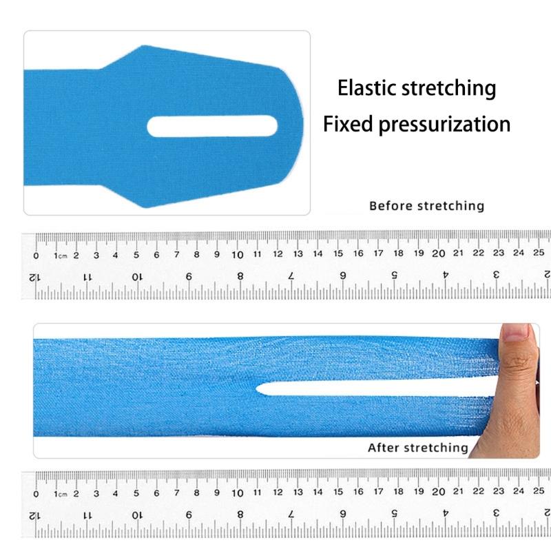 Pre Cut Kinesiology Tape for Knees,10Pcs Waterproof Breathable Knee Support & Stability,Knee Pains Relief Athletic Tape