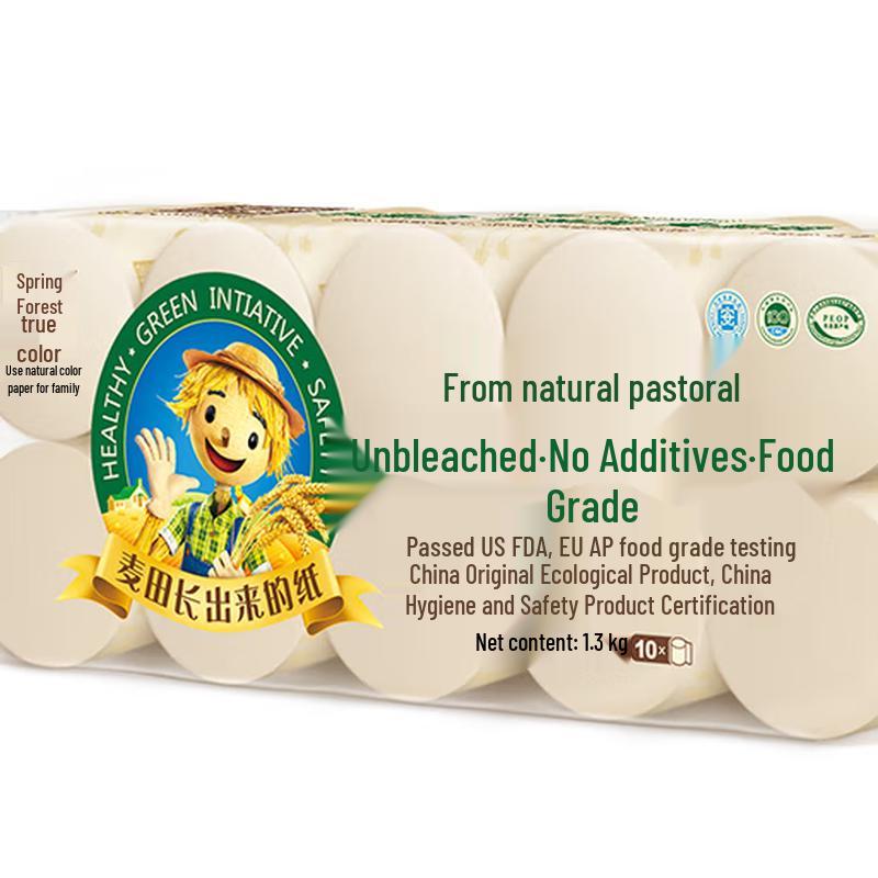 

Туалетная бумага Quanlin Bense неотбеленная