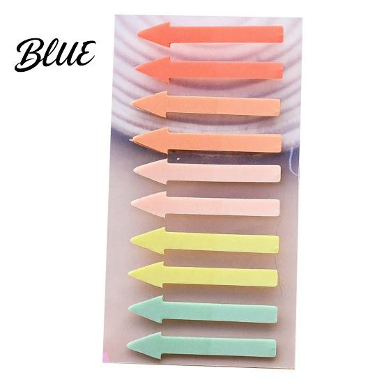 File Marking Tags Arrow Index Tab Stickers, Translucent PET Page Markers, Adhesive Markers Colorful Sticky Flags for Organizing Book And Removable