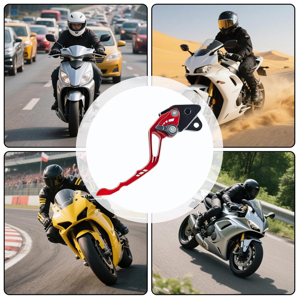 Motorcycle Clutch Lever Clutch Brake Left & Right Motorcycle Bar Lever Brake Control Pivot For ATV Powersports Mountain Beach