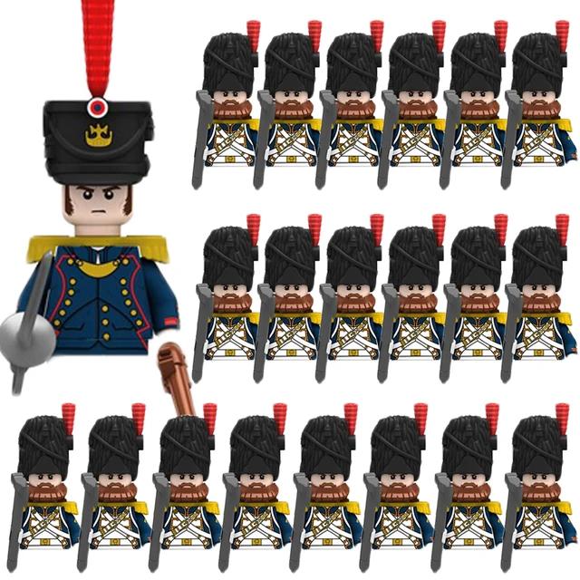 Kids Building Blocks Toy Napoleonic Wars Military WW2 Mini Dolls Soldier Duke Medieval Knights Officer Model Toy wholesale store