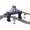 Electric Train Battery Train Locomotive Track Police Tracks + 4 Cars