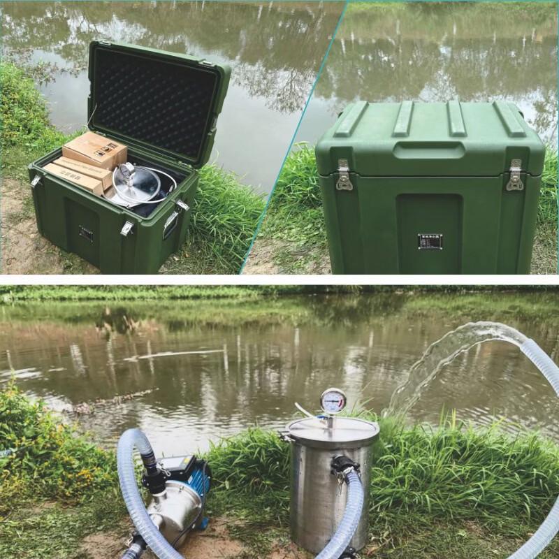Portable High-Flow Emergency Outdoor Water Purifier