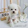 Spring, Summer and Autumn Printed New Bottom Cat Cute Small Dog Pet Puppy Home Vest