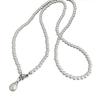 Elegant Pearls Body Chain Necklace Stylish Pearls Body Accessory Elegant Crossbody Chain for Party and Wedding Wear